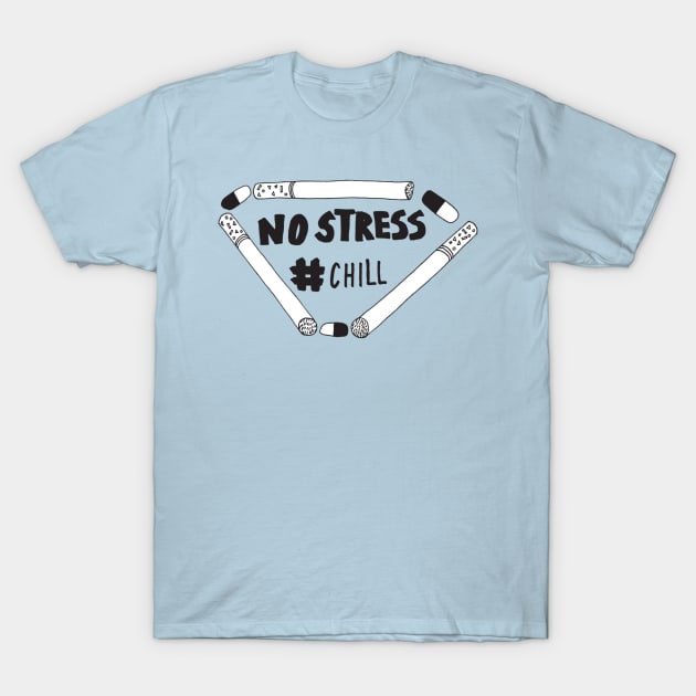 No Stress - Chill T-Shirt by vasarenar